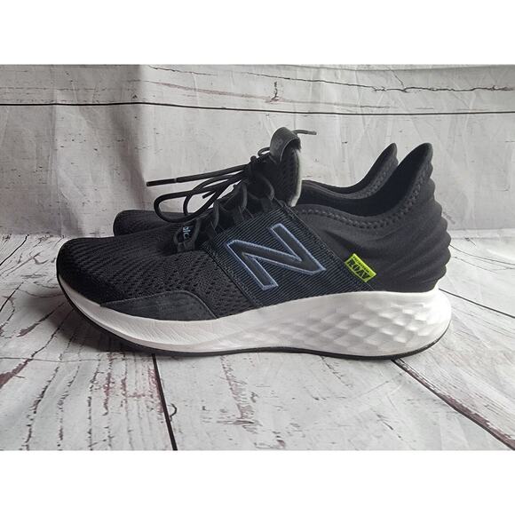 Size 8.5 Men’s New Balance Fresh Foam ROAV Running Shoes MROAVBK1 BLACK - Picture 6 of 11